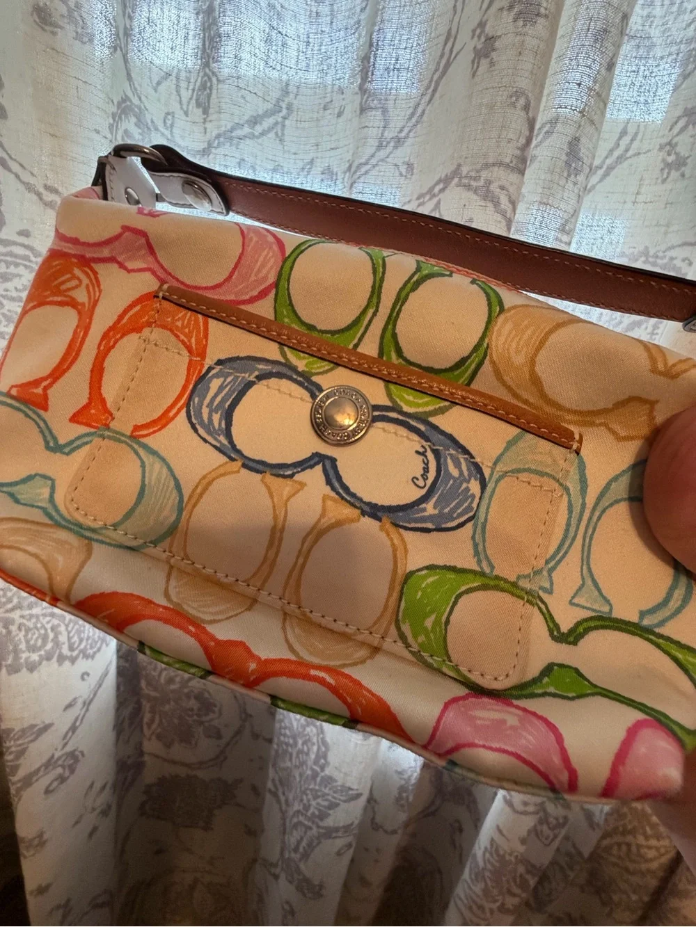 Coach Hampton Weekend Scribble Mini Bag - Picture 3 of 11